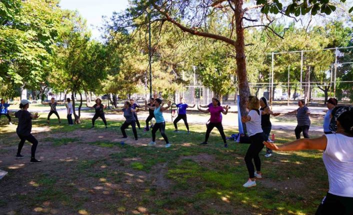 Açık havada spor keyfi