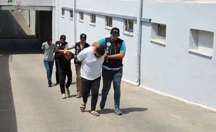 Adana’da 3 torbacı yakalanıp tutuklandı