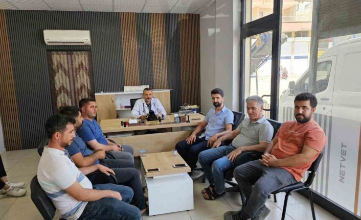 Adıyaman’da veteriner hekimler şiddet olaylarını protesto etti