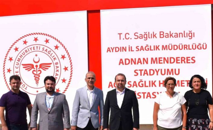 Adnan Menderes Stadyumu 112 Acil Sağlık Hizmetleri İstasyonu’nda sona gelindi