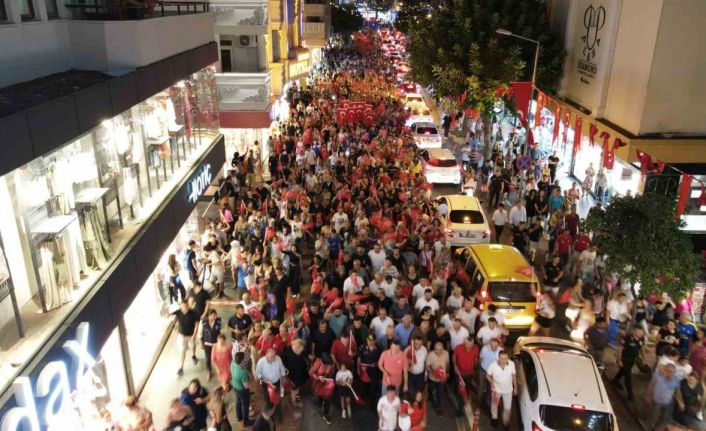 Alanya’da fener alaylı 30 Ağustos kutlaması