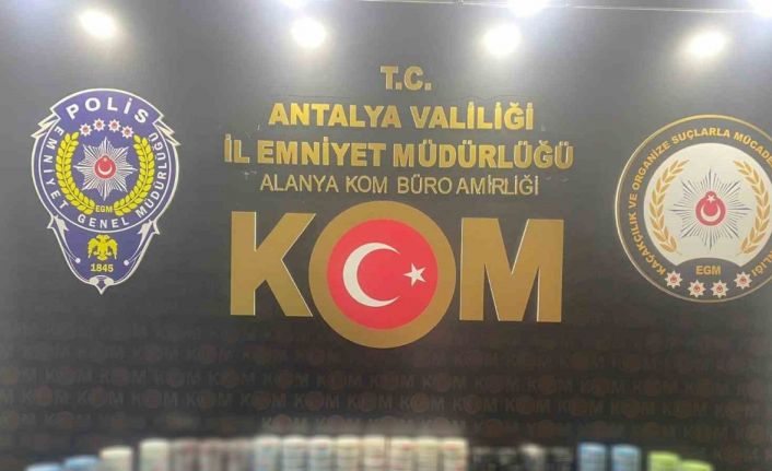 Antalya sahte alkol ve kaçak sigara operasyonu