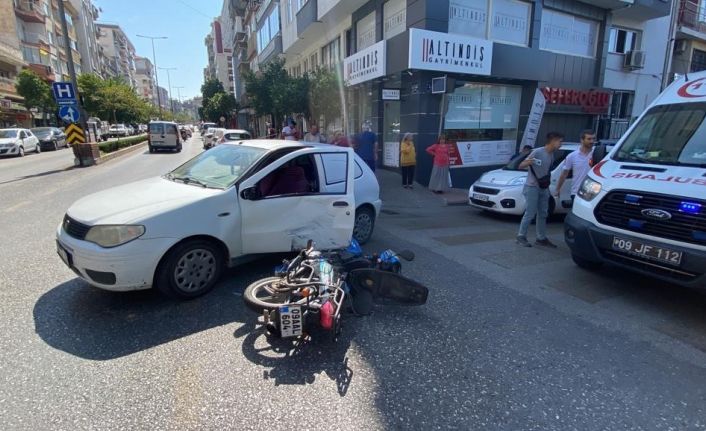 Aydın’da trafik kazası: 1 yaralı