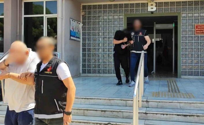 Aydın’da uyuşturucu operasyonu: 2 tutuklama
