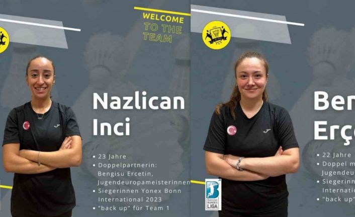 Badmintonda Erzincan’dan Almanya ligine transfer