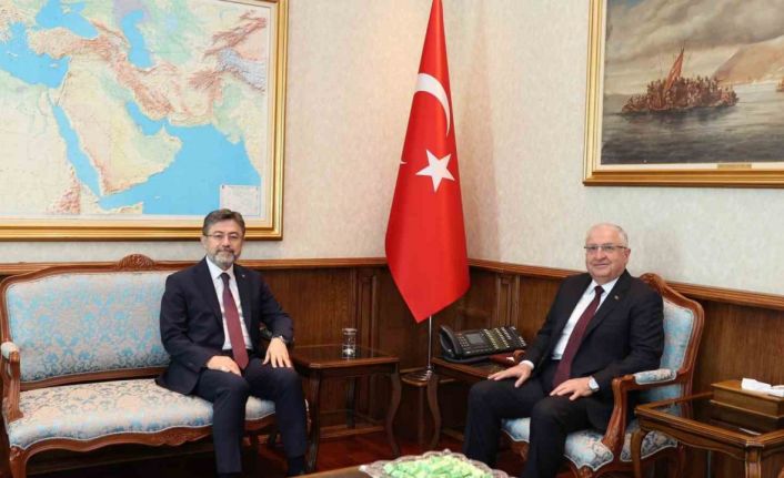 Bakan Güler, Bakan Yumaklı ile bir araya geldi