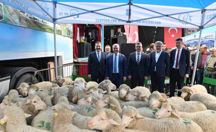 Balıkesir Büyükşehir kırsalda üreticinin yanında