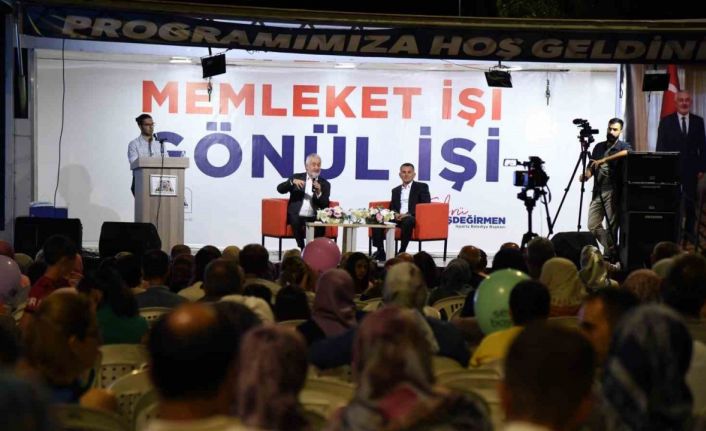 Başkan Başdeğirmen mahalle buluşmalarını sürdürüyor