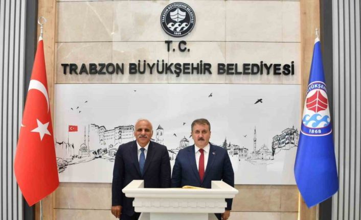 BBP Genel Başkanı Destici, Trabzon’da