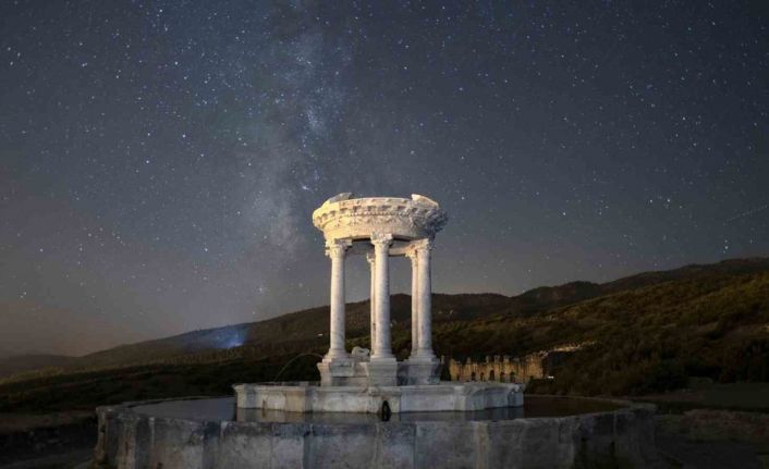 Burdur’da Perseid Meteor Yağmuru görsel şölen sundu