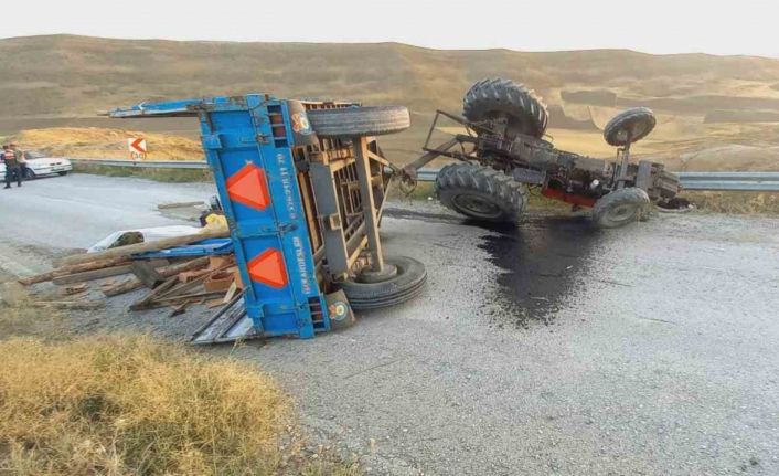 Çankırı’da traktör devrildi: 1 ölü, 2 yaralı
