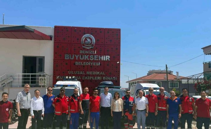 Denizli UMKE, 146 gönüllü sağlık çalışanı ile görev başında