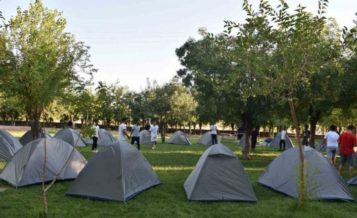 Diyarbakırlı çocuklar için yeni kamp alanı