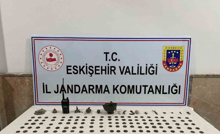 Eskişehir’de jandarmadan tarihi eser operasyonu