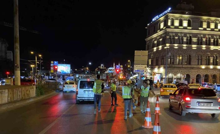 Galata Köprüsü’nde 40 gün sürecek bakım çalışmaları başladı