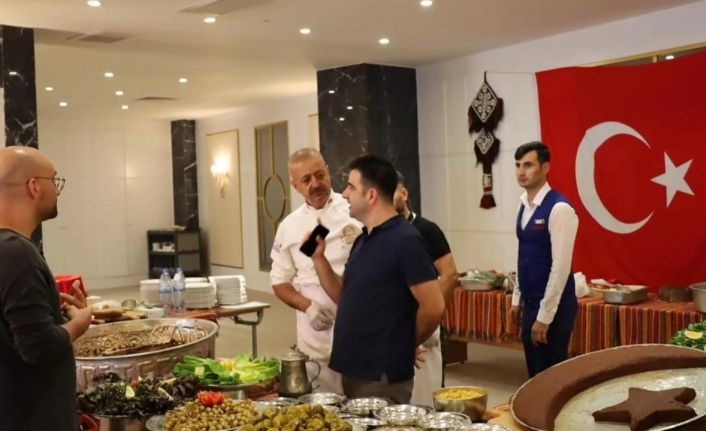 Gastronomi buluşmalarında çiğköfte şöleni yaşandı