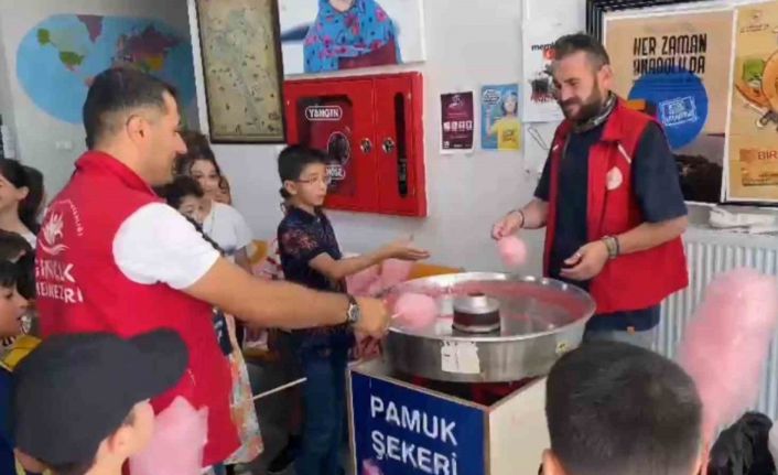 Gençlik Merkezi’nden çocuklar gönüllerince eğlendi