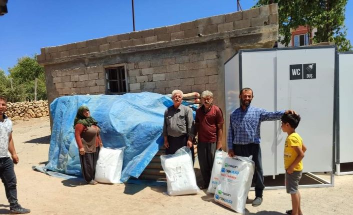 Gölbaşı’nda çiftçilere branda dağıtılıyor