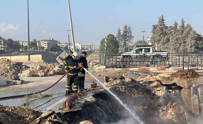 Hatay’da doğalgaz patlaması