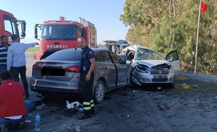 Hatay’da trafik kazası: 7 yaralı