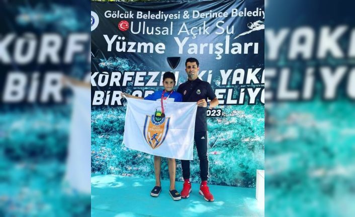 İnegöllü sporcu körfez’de dereceye kulaç attı