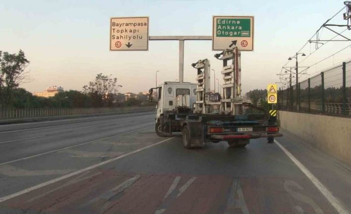 İstanbul’da bazı yollar trafiğe kapatıldı