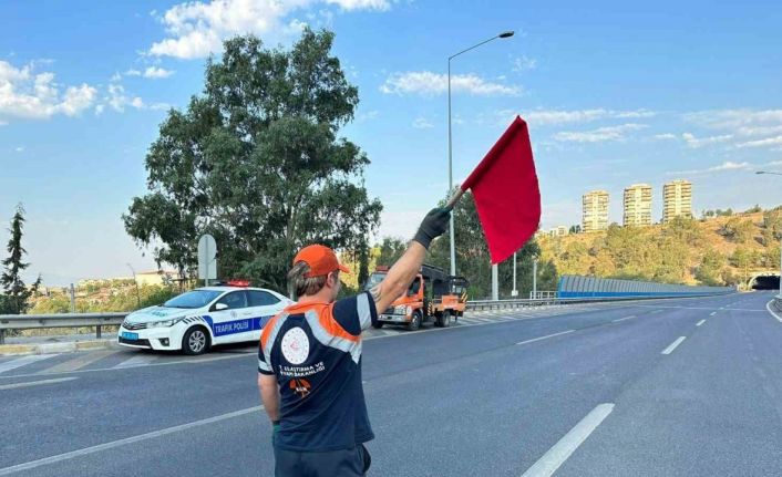 İzmir Bayraklı Tünellerinde yangın tatbikatı