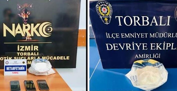 İzmir’de 1 kilo uyuşturucu ile yakalanan 4 kişi tutuklandı