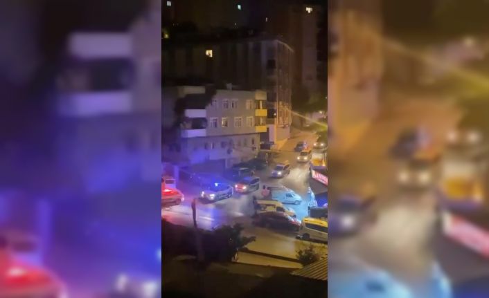 Kağıthane’de polis ekiplerinden şehit polis anısına araç konvoyu