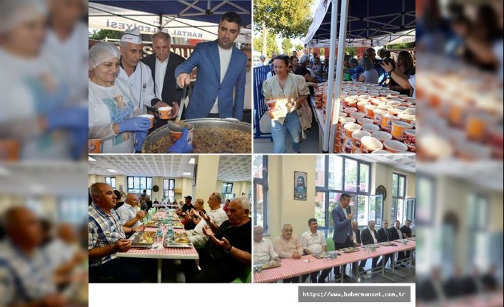 KARTALLILAR AŞURE LOKMASINDA BULUŞTU