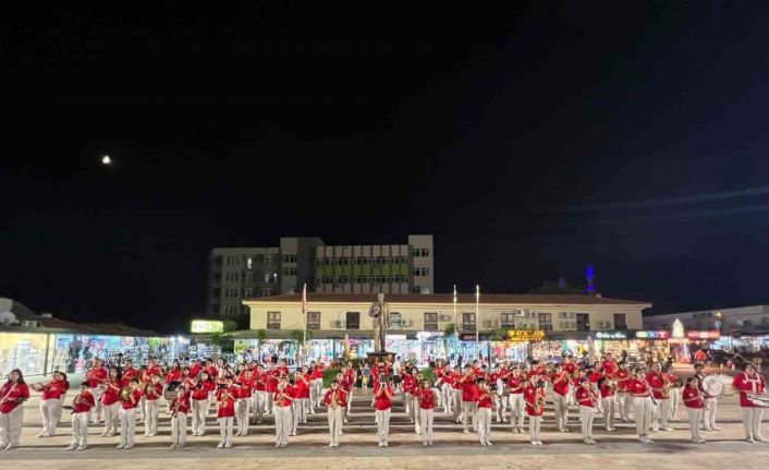 Kemer Cumhuriyet Bandosu çalışmalarına devam ediyor