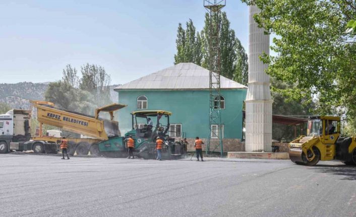 Kepez’den Varsak yaylasına sıcak asfalt