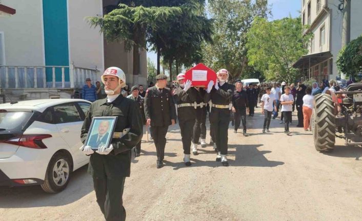 Kıbrıs Gazisi Mustafa Uçak son yolculuğuna uğurlandı