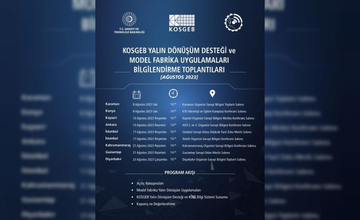 KOSGEB’den yalın dönüşüm desteği
