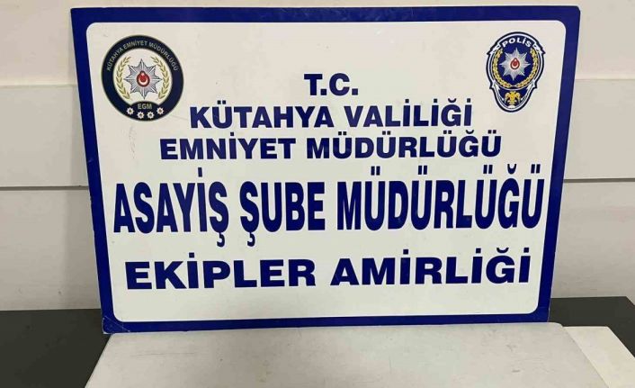 Kütahya’da bir şahsın üzerinde uyuşturucu ele geçirildi