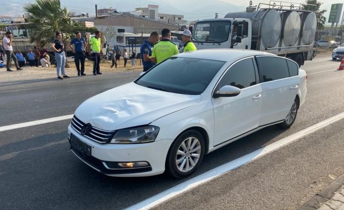 Manisa’da otomobilin çarptığı çocuk hayatını kaybetti