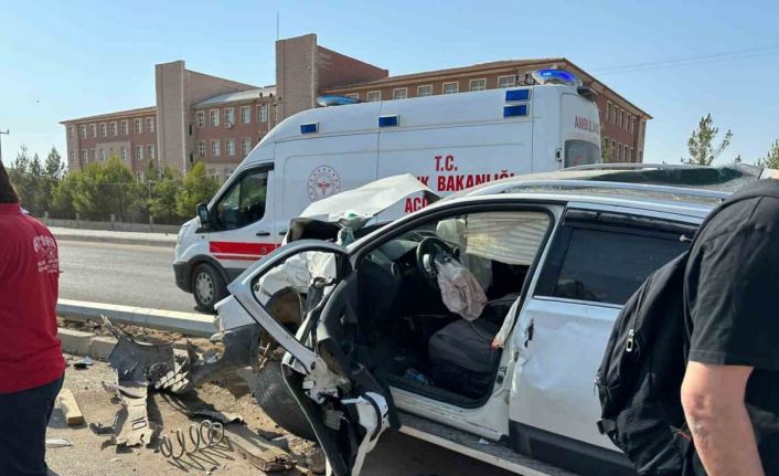 Mardin’de trafik kazası: 5 yaralı