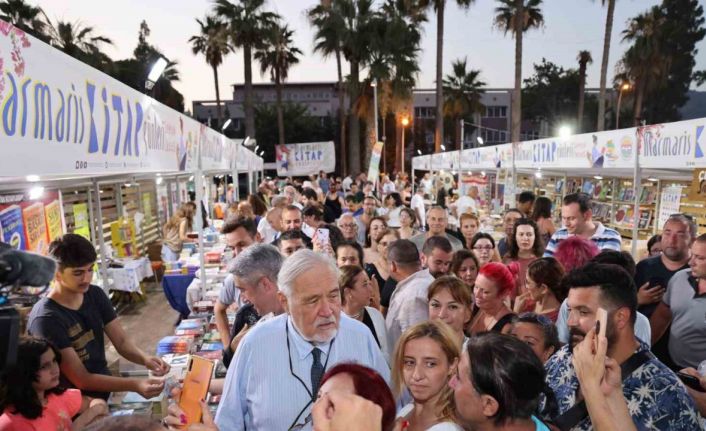 Marmaris Kitap Günleri 40 bin kişiyi ağırladı