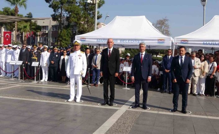 Marmaris’te 30 Ağustos Zafer Bayramı kutlandı