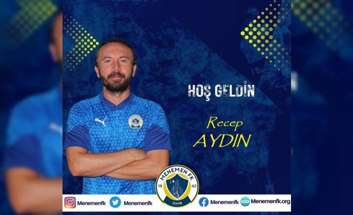 Menemen FK, Recep Aydın’ı renklerine bağladı