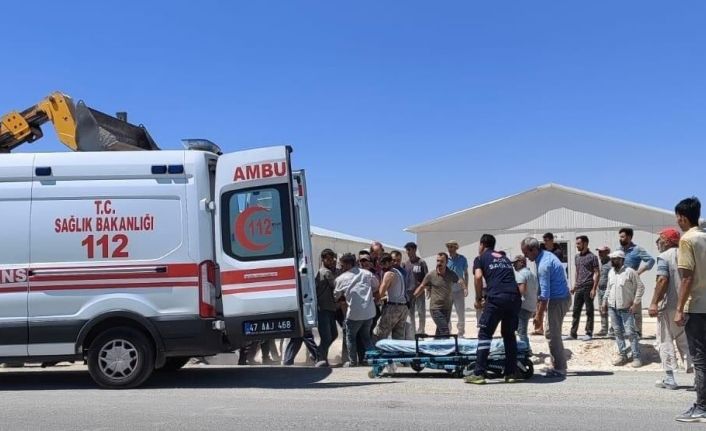 Midyat’ta inşaat işçisi elektrik akımına kapıldı