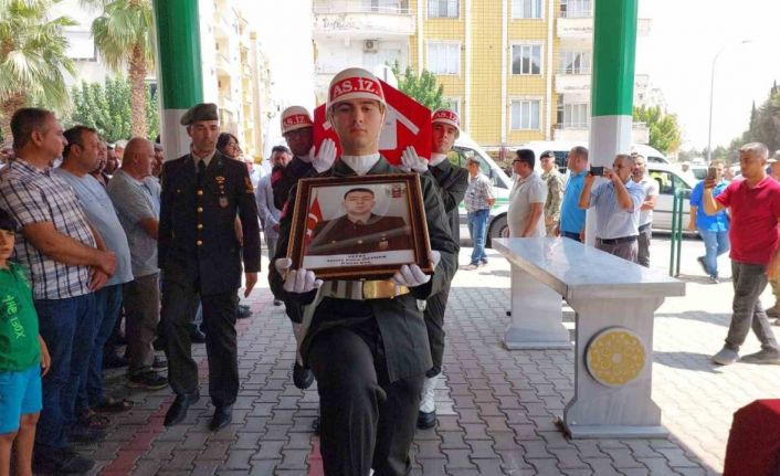 Motosiklet kazasında ölen uzman çavuş son yolculuğuna uğurlandı