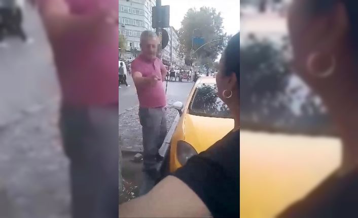 Müşteri seçen taksici kamerada: "Kimi alıp almayacağım sizi ilgilendirmez"