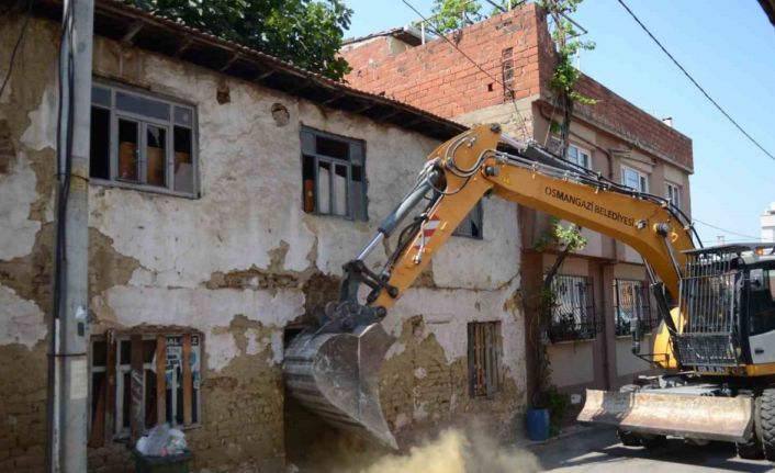 Osmangazi’den huzur veren yıkım