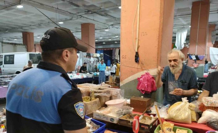 Polis, pazar esnafını dolandırıcılık ve yankesicilik olaylarına karşı uyardı