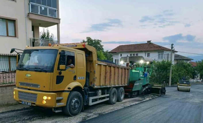 Safranbolu’da yollar yenileniyor