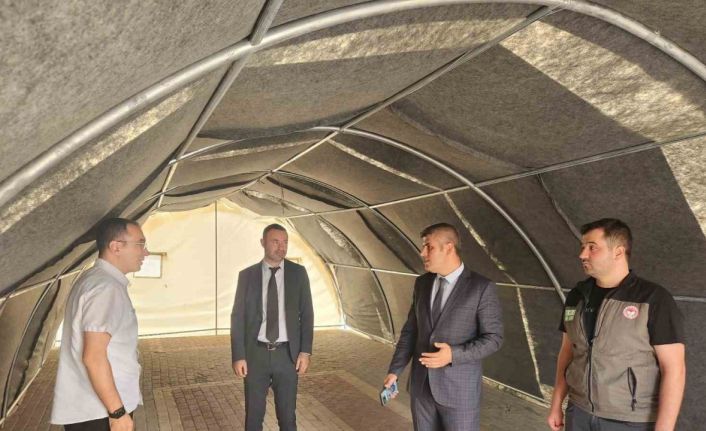 Siirt’te göçerlere 513 bin TL tutarında malzeme verildi