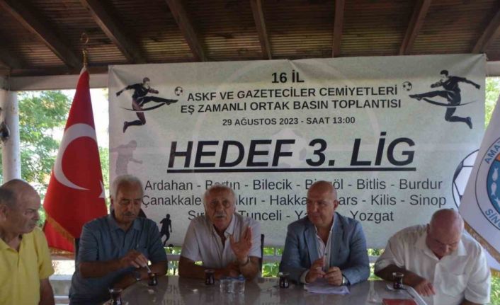 Sinop’ta ’hedef 3. Lig’ kampanyası