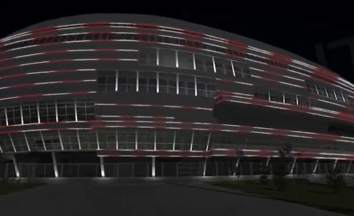 Sivasspor’un stadyumuna gece aydınlatması yapılıyor