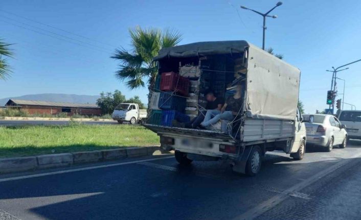 Tarım işçilerinin tatlı yolculuğu